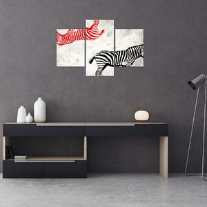 Tablou - Zebre (90x60 cm)