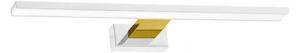 Corp de iluminat LED pentru oglindă de baie SHINE, 13,8 W, 230 V, 60 cm, IP44, alb/auriu