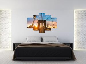 Tablou - Podul Brooklyn, Manhattan, New York (150x105 cm)