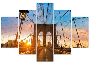 Tablou - Podul Brooklyn, Manhattan, New York (150x105 cm)