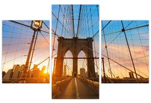 Tablou - Podul Brooklyn, Manhattan, New York (90x60 cm)