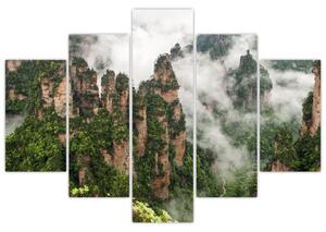 Tablou - Parcul Național Zhangjiajie, China (150x105 cm)