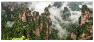 Tablou - Parcul Național Zhangjiajie, China (120x50 cm)