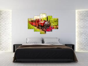 Tablou - Tren cu aburi (150x105 cm)