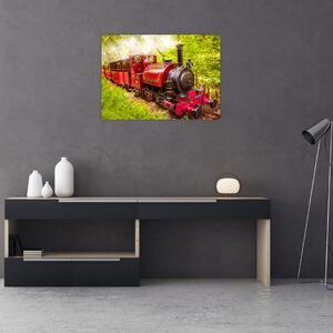 Tablou - Tren cu aburi (70x50 cm)