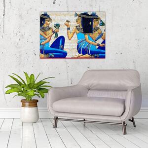 Tablou - Picturi egiptene (70x50 cm)