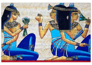 Tablou - Picturi egiptene (90x60 cm)