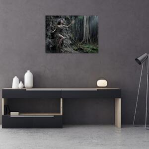 Tablou - Zâna pădurii (70x50 cm)