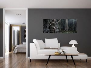 Tablou - Zâna pădurii (120x50 cm)