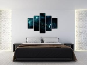 Tablou - Viața în spațiu (150x105 cm)