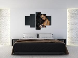 Tablou - Portretul unei femei seducătoare (150x105 cm)