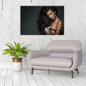 Tablou - Portretul unei femei seducătoare (90x60 cm)
