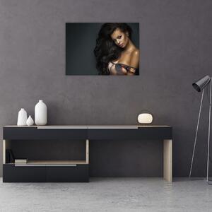Tablou - Portretul unei femei seducătoare (70x50 cm)