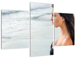 Tablou - Femeia la plajă (90x60 cm)