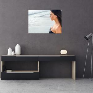 Tablou - Femeia la plajă (70x50 cm)