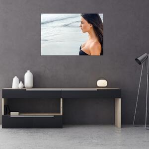 Tablou - Femeia la plajă (90x60 cm)