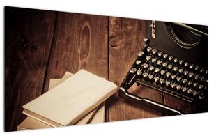 Tablou - Mașina de scris (120x50 cm)