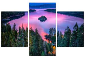 Tablou - Lacul Tahoe, Sierra Nevada, California, SUA (90x60 cm)
