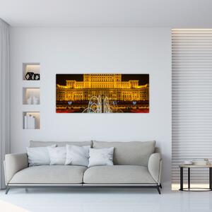 Tablou - Palatul Parlamentului, București, România (120x50 cm)