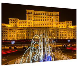 Tablou - Palatul Parlamentului, București, România (90x60 cm)