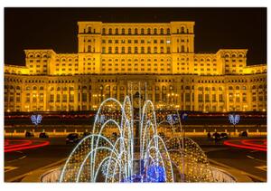 Tablou - Palatul Parlamentului, București, România (90x60 cm)
