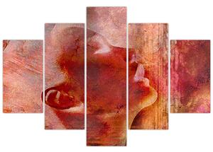 Tablou - Profilul feței feminine (150x105 cm)