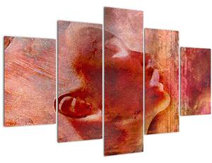 Tablou - Profilul feței feminine (150x105 cm)