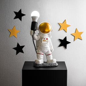 Lampa birou haaus Astronaut, Multicolor, Width: 30 cm Height: 32 cm Depth: 15 cm