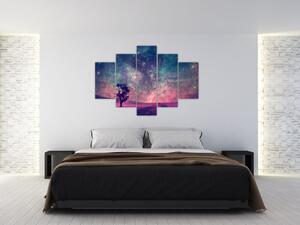 Tablou - Cer de noapte din alta dimensie (150x105 cm)