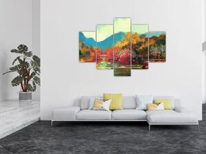 Tablou - Culorile toamnei (150x105 cm)