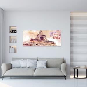 Tablou - Prriveliștea din Paris (120x50 cm)