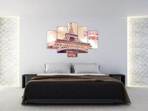Tablou - Prriveliștea din Paris (150x105 cm)