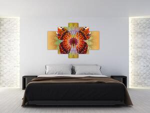 Tablou - Fluture etno (150x105 cm)