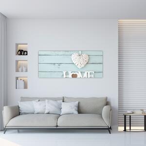 Tablou - I love home (120x50 cm)