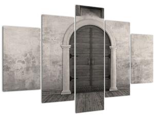 Tablou - Ușa misterioasă (150x105 cm)