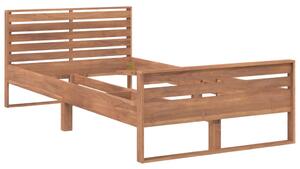 Cadru de pat, 100x200 cm, lemn masiv de tec