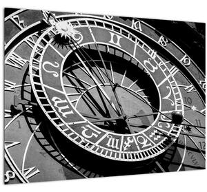 Tablou pe sticlă - Ceasul Astronomic, Praga, Republica Cehă (70x50 cm)