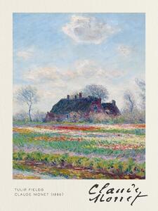 Reproducere Tulip Fields - Claude Monet, (30 x 40 cm)