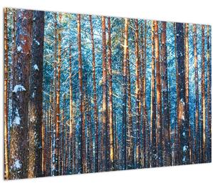 Tablou - Pădurea iarna (90x60 cm)