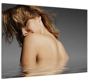 Tablou - Imaginea unei femei care face baie (70x50 cm)