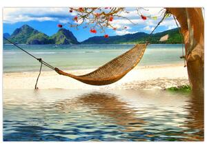 Tablou - Relax la plajă (90x60 cm)