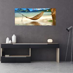 Tablou - Relax la plajă (120x50 cm)