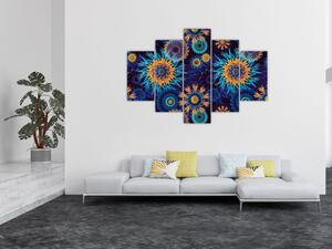 Tablou - 3D flori (150x105 cm)