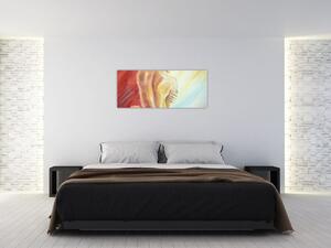 Tablou - Imaginea unei femei care se odihnește, pictură în ulei (120x50 cm)