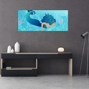 Tablou - Sirena (120x50 cm)