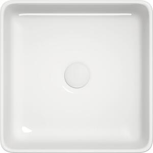 Lavoar pe blat Jungborn THREE 37x37 cm alb