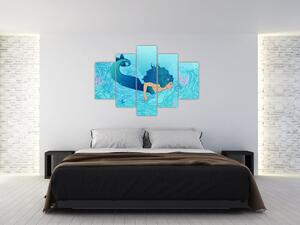 Tablou - Sirena (150x105 cm)