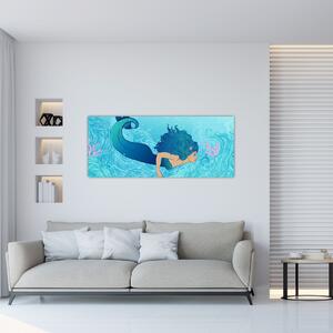 Tablou - Sirena (120x50 cm)