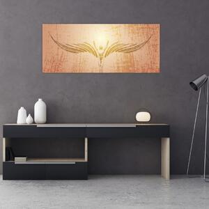 Tablou - Abstracția angelică (120x50 cm)