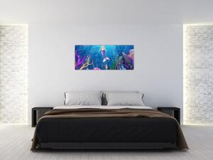 Tablou - Sirenă (120x50 cm)